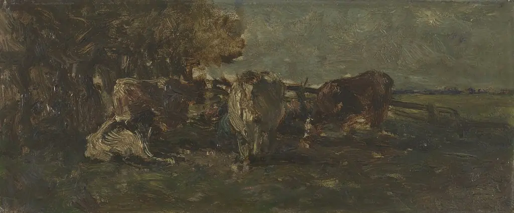 De melkbocht, by Willem Roelofs