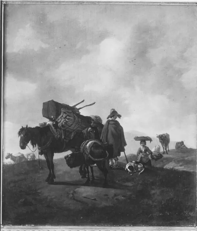 Beladene Pferde, by Willem Romeyn