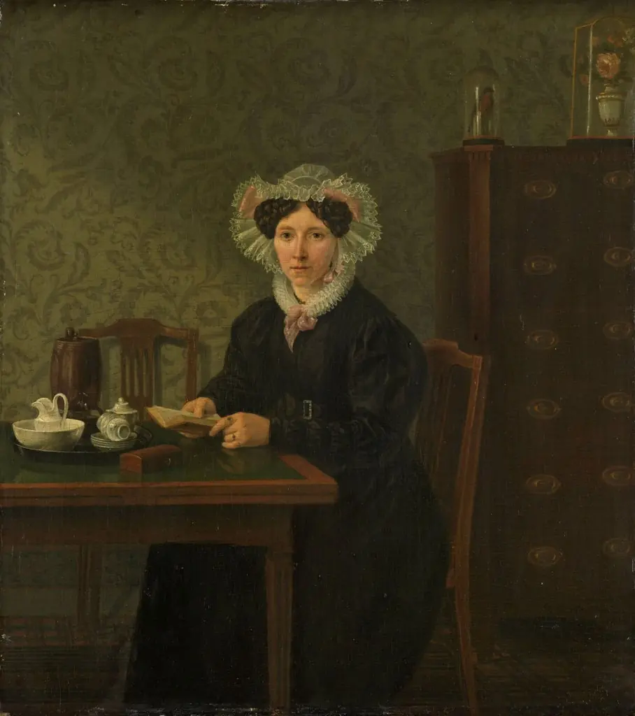 Portrait of a Woman, by Willem Uppink