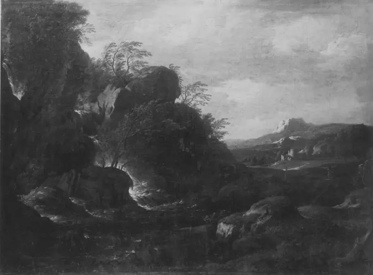 Gebirgslandschaft, by Willem van Bemmel