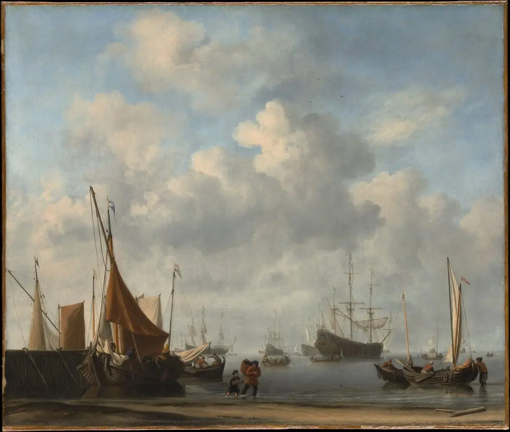 Entrance to a Dutch Port