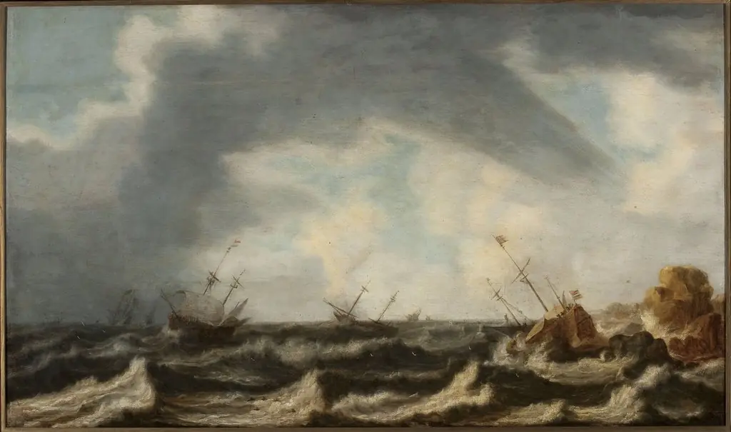 Marine landscape, by Willem van Diest
