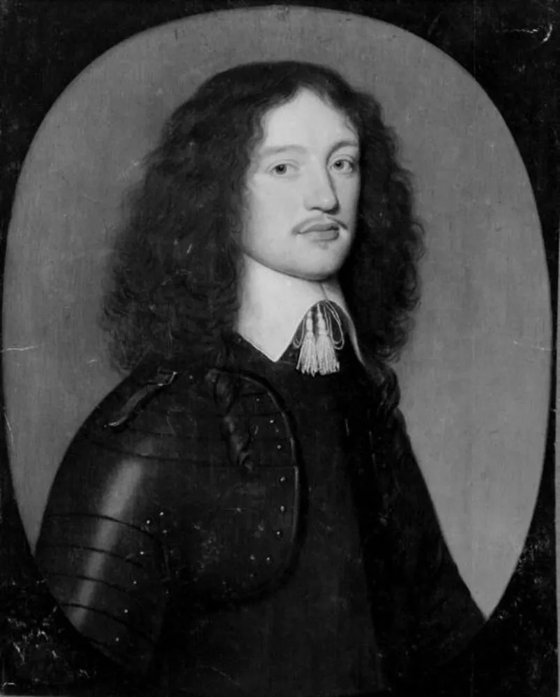 Portrait of an unknown man, by Willem van Honthorst, oil, 1647
