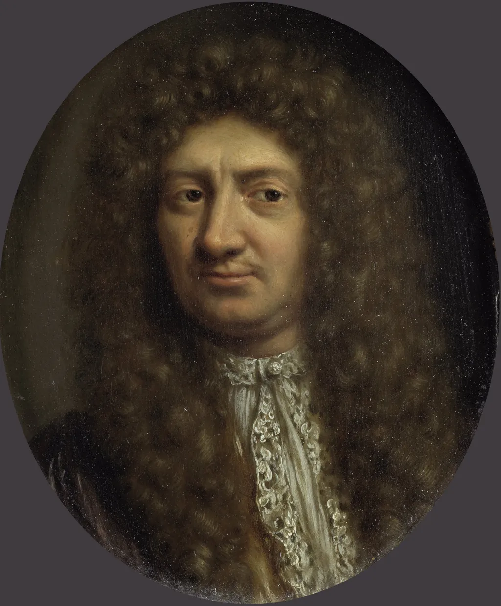 Portrait of a man, by Willem van Mieris, oil, 1670