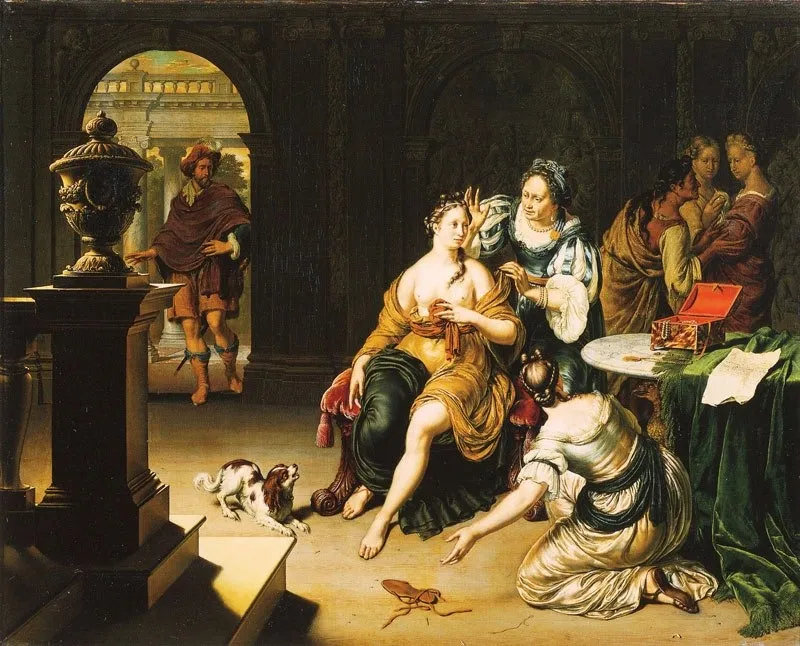 Preciosa, by Willem van Mieris, unspecified, 1709
