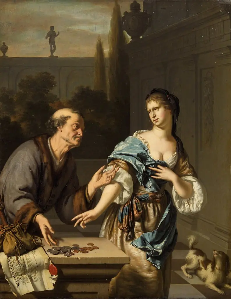 Wollüstiger Alter, by Willem van Mieris