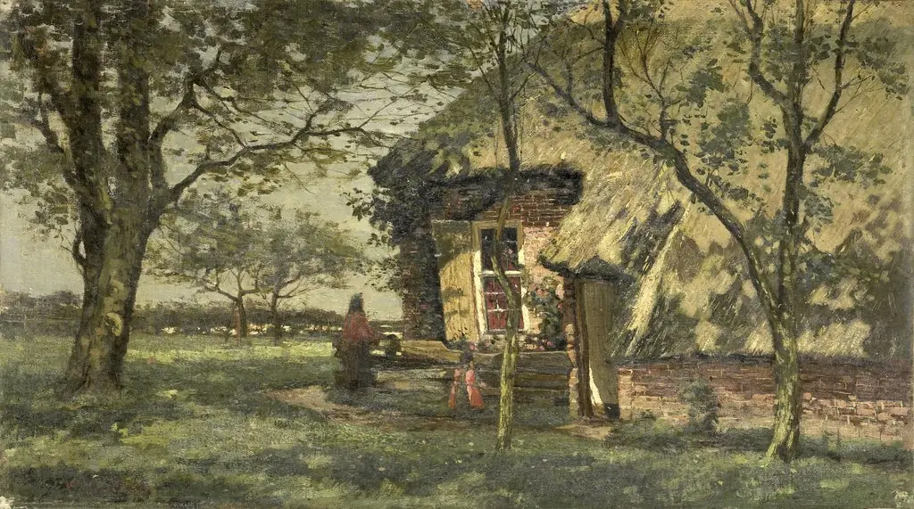 Boerenhuis, by Willem van Schaik