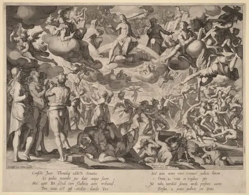 The Last Judgment, by Willem van Swanenburgh