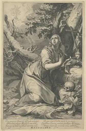 The Penitent Magdalene, by Willem van Swanenburgh