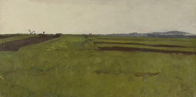 Landscape with fields