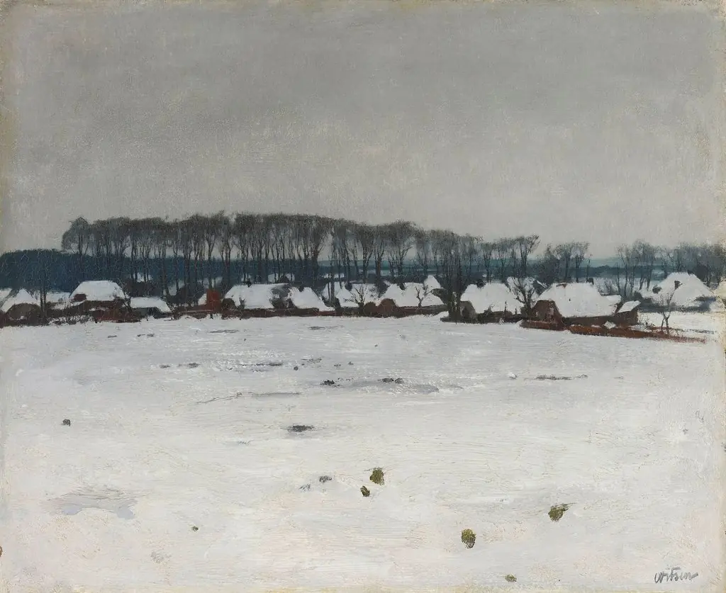 Winter Landscape, by Willem Witsen