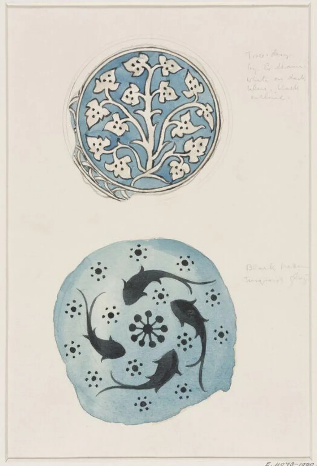 Untitled, by William A. Stewart, watercolor, 1950