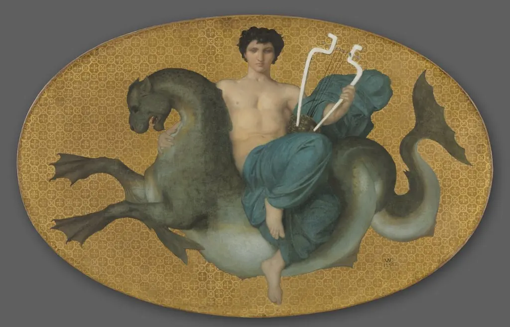 Arion on a Sea Horse, by William Adolphe Bouguereau