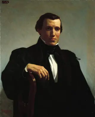 Portrait of Monsieur M., by William Adolphe Bouguereau, 1850