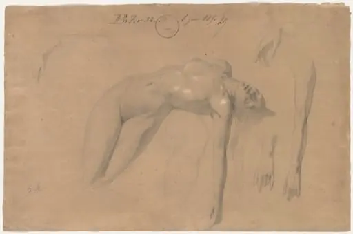 Reclining Female Nude, by William Adolphe Bouguereau
