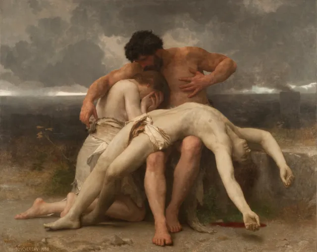 The First Mourning, by William Adolphe Bouguereau