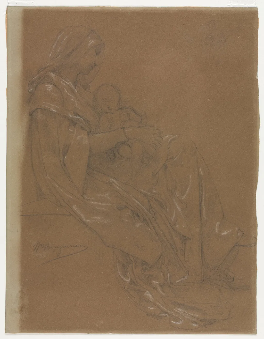 The Virgin and Child, by William Adolphe Bouguereau, 1865