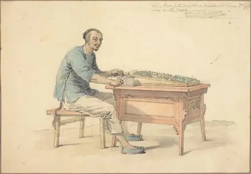 A Chinese Peasant Selling Betel, by William Alexander