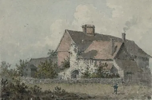 Higham Abbey near Rochester, by William Alexander