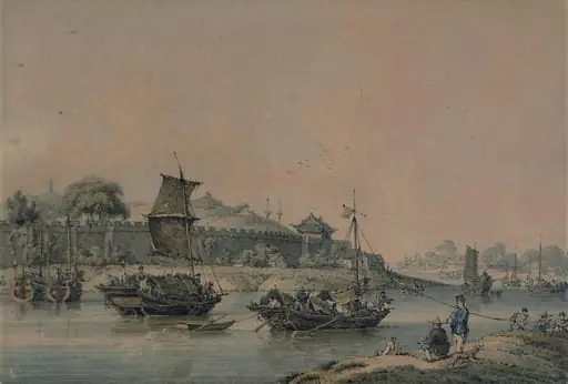 On one of the Rivers of China, by William Alexander