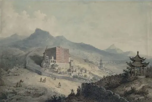 Poo-Ta-La, or Great Temple of Fo, near Zhehol in China, by William Alexander