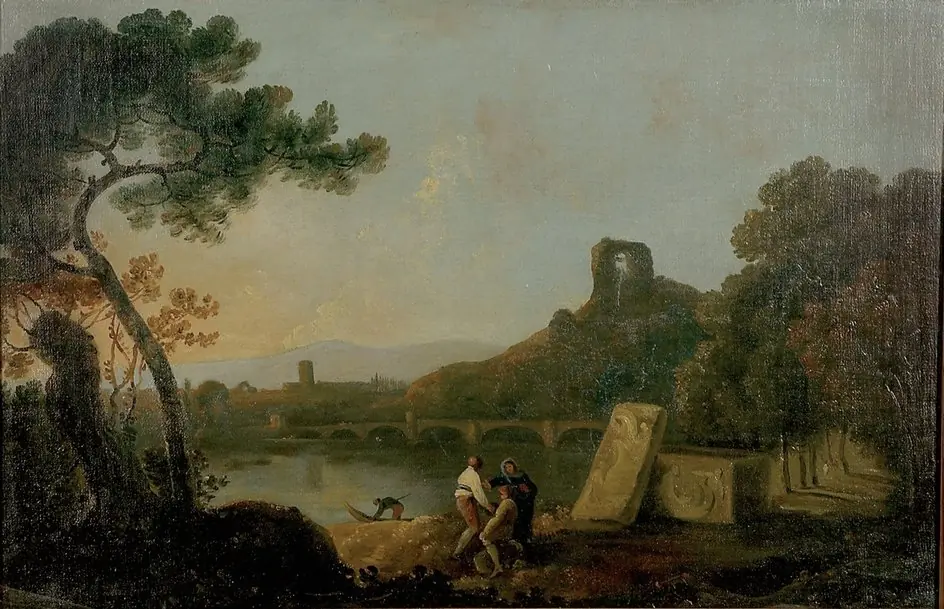 Lake Avernus, by William Alfred Delamotte