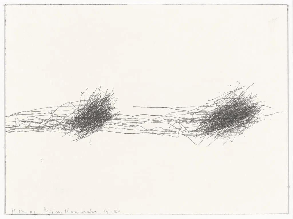 Untitled, by William Anastasi, 2001