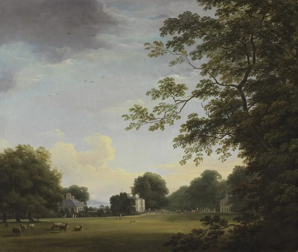 View in Mount Merrion Park, by William Ashford