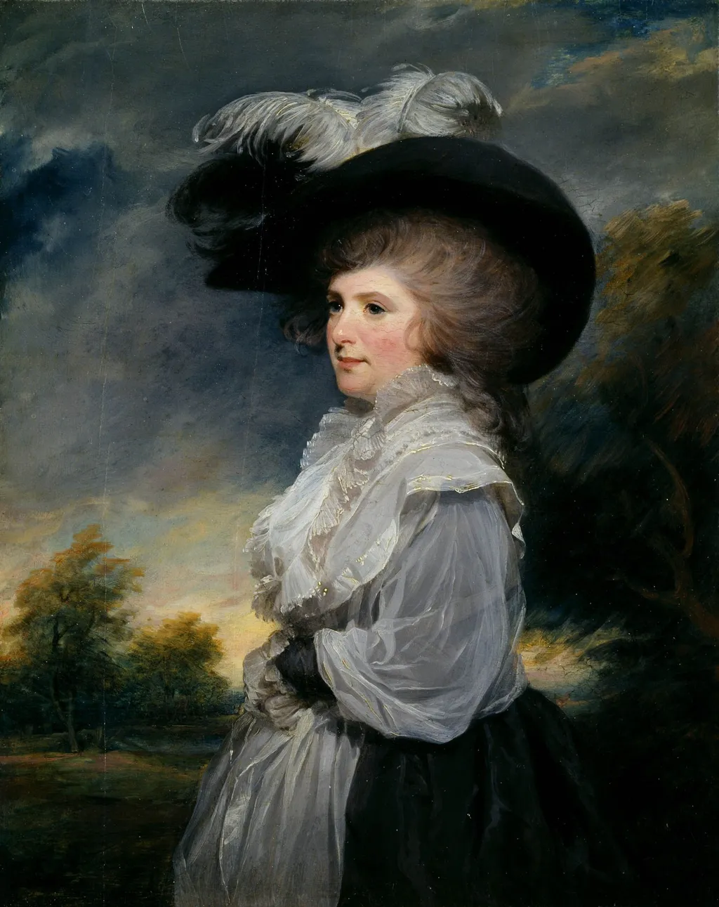 Porträit of Mary Constance, by William Beechey, oil, 1792