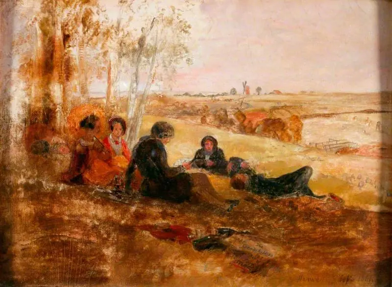 A Picnic at Hanwell, by William Bell Scott