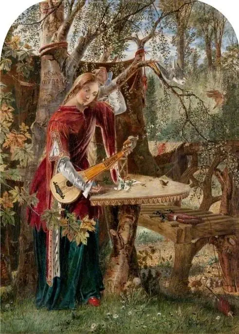 Fair Rosamond Alone in Her Bower
