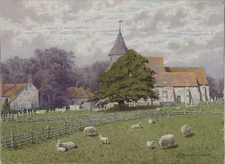 Old Romney, Kent, by William Biscombe Gardner