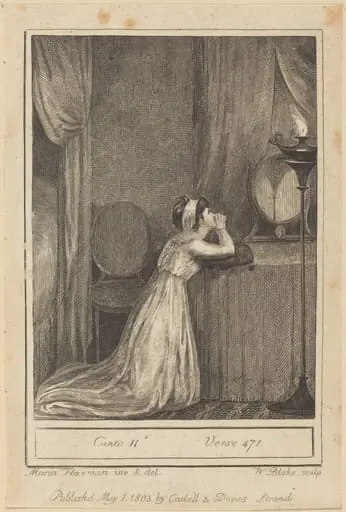 Canto II, Verse 471, by William Blake