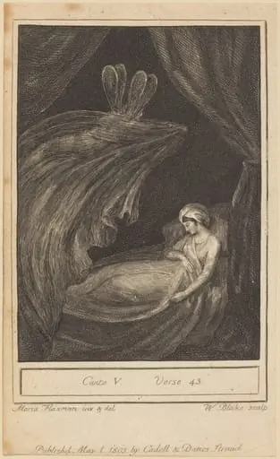 Canto V, Verse 43, by William Blake