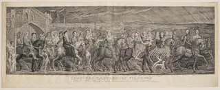 Chaucer's Canterbury Pilgrims, by William Blake, 1810
