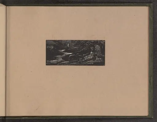 Colinet Resting by Night, by William Blake