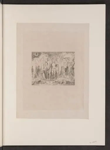 Job and His Family Restored to Prosperity, by William Blake