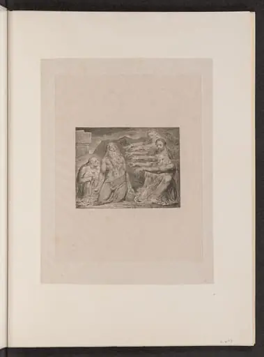 Job Rebuked by His Friends, by William Blake