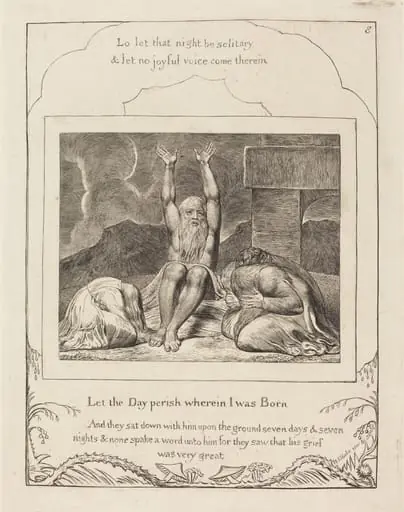 Job's Despair, by William Blake