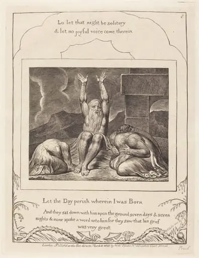 Job's Despair, by William Blake