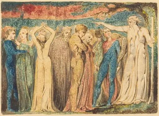 Joseph of Arimathea Preaching to the Britons, by William Blake