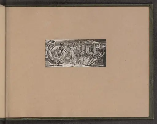 Menalcas Watching Women Dance, by William Blake
