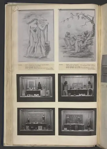 Original drawing for an illustration to 'The Book of Thel'