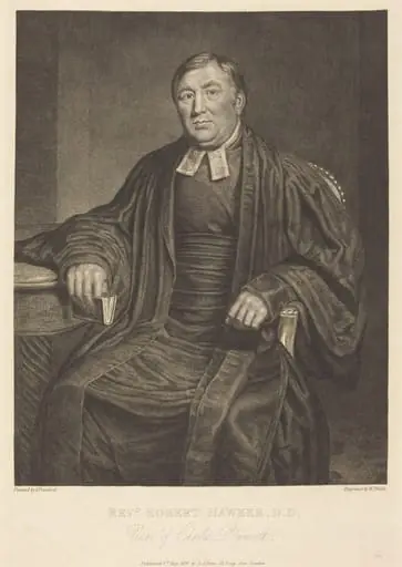Reverend Robert Hawker, D.D., by William Blake