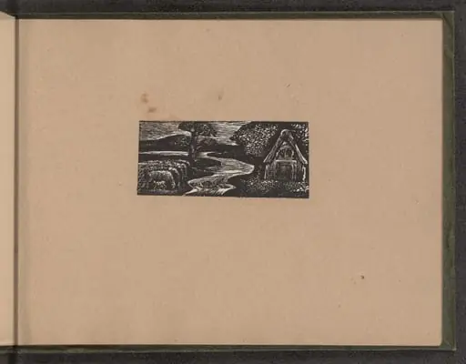 'Sabrina's silvery flood', by William Blake