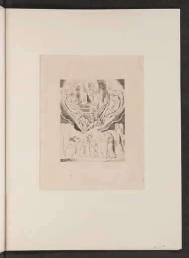 Satan Going Forth from the Presence of the Lord, by William Blake