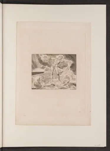 Satan Smiting Job with Boils, by William Blake