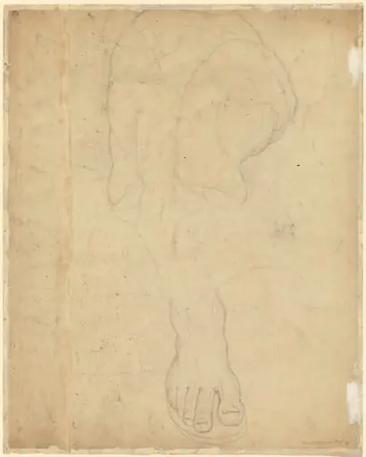 The Belvedere Torso [verso], by William Blake