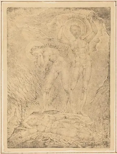 The Chaining of Orc, by William Blake