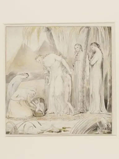 The Compassion of Pharoah's Daughter, by William Blake